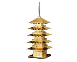 東寺・五重塔ペーパークラフト